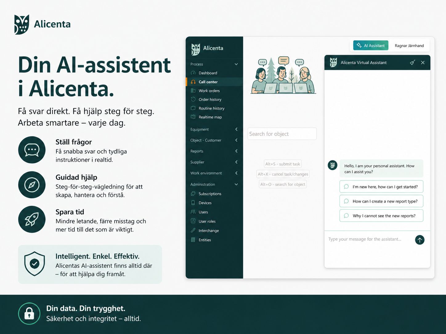 AI assistant for faster onboarding and smarter workflows